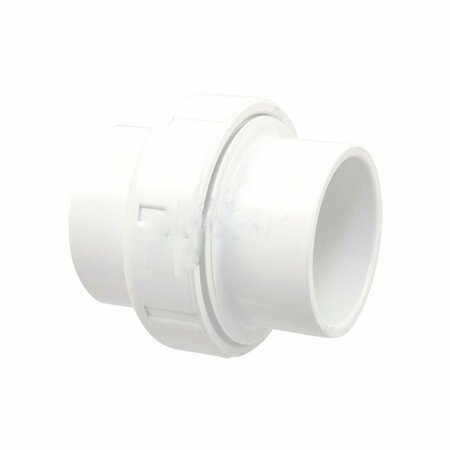 AMERICAN IMAGINATIONS 1 in. White Plastic PVC Union AI-38240